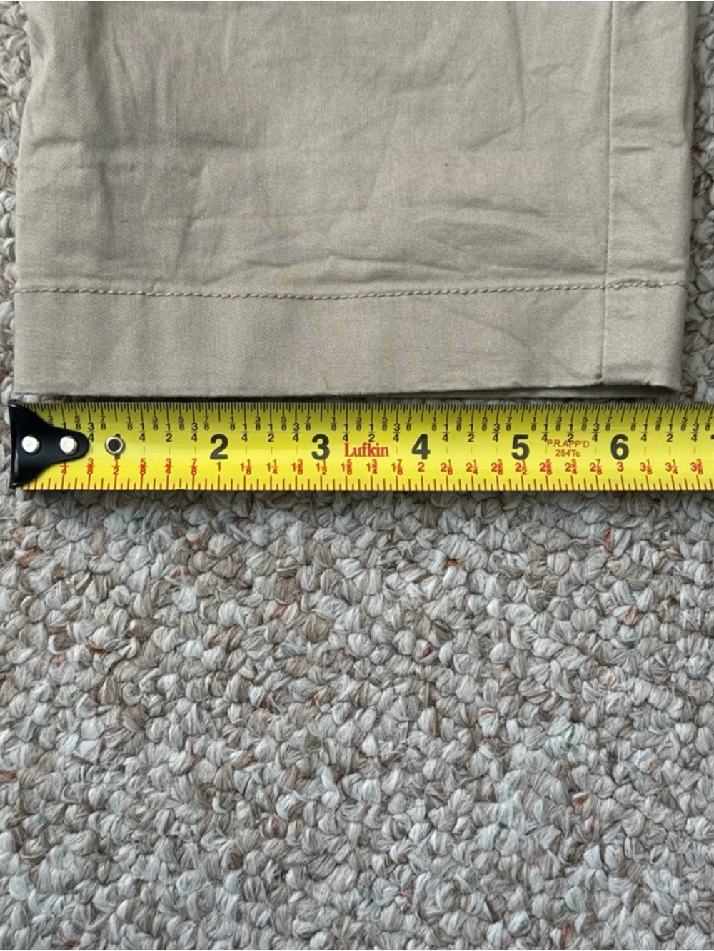 Peter Manning Men’s Lightweight Stretch Khaki Slim Chinos 31x26 - Picture 7 of 9